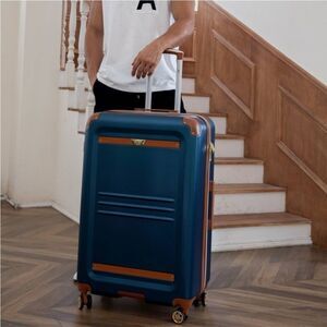 19V69 ITALIA Vintage Expandable on 1pc Luggage,suitcase travel bag 24